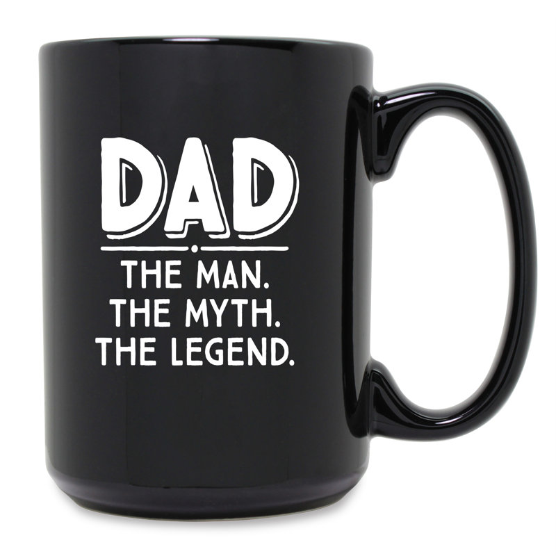 Grande tasse à café dad man mythe Zuniga