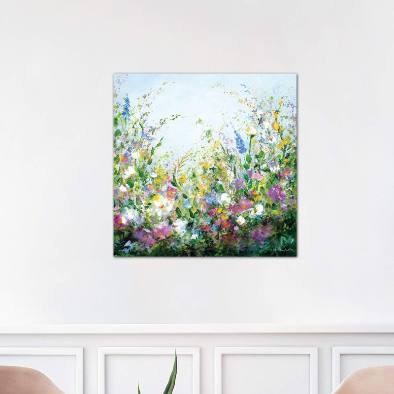 A Perfect Day by Jaanika Talts - Wrapped Canvas Painting, 66.04 cm H x 66.04 cm W x 1.91 cm D