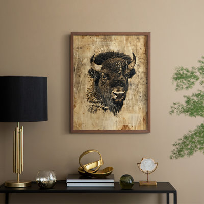 ANIMALS Series CDXCV, reproduction encadrée - bois massif