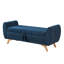 Banc en velours côtelé de conception moderne avec banc de rangement, banc en bois pour chambre à coucher, couloir-1984297582