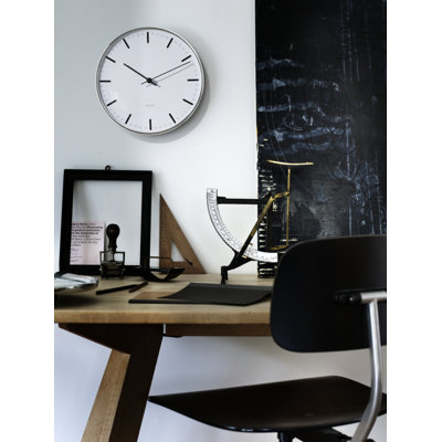 City Hall Metal Wall Clock
