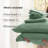 Bedsure Deep Pocket Full Size Sheets Set - 6 Piece, Prewashed Ultra-Soft Full Size Bed Sheets, Fits Mattresses Up To 18 Inches Thick, Breathable & Secure Fit, Hotel Luxury Bedding, Sage Green-125412174-125412167