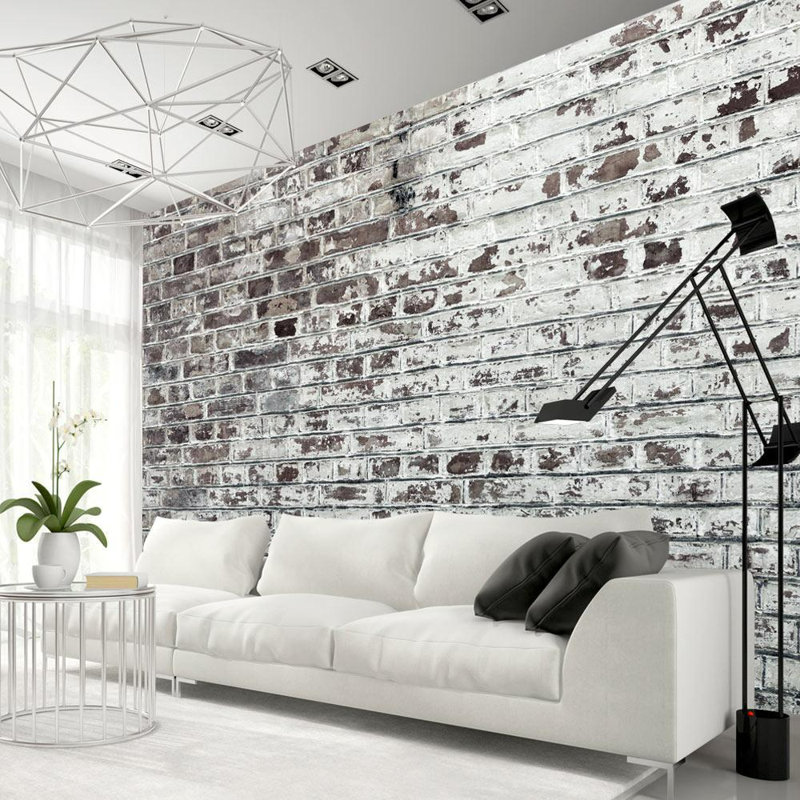 Murale Damonn Walls of Memory, Gris, L 110 po x l 157 po