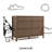 Horizon 6 Drawer Double Dresser-110327467