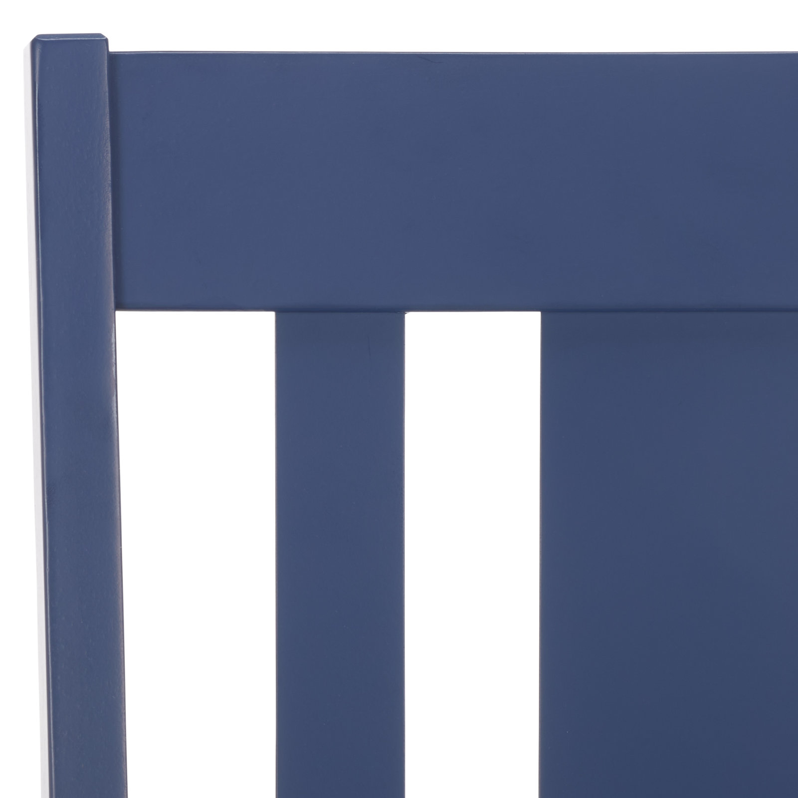 Caria Slat Back Dining Chair, Dark Blue