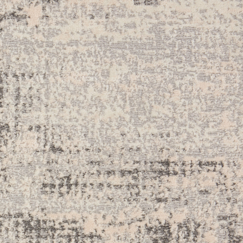 Southwestern Machine Made Power Loom Wool/Polyester Area Rug in Beige, Rectangle 2'2" x 3'9"