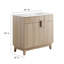 Meuble-lavabo sur pied simple 36 po avec plateau en céramique Modway Miles-92590988-92590989