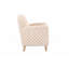 Chaise d'appoint rembourrée en velours côtelé Harlequin-134234301