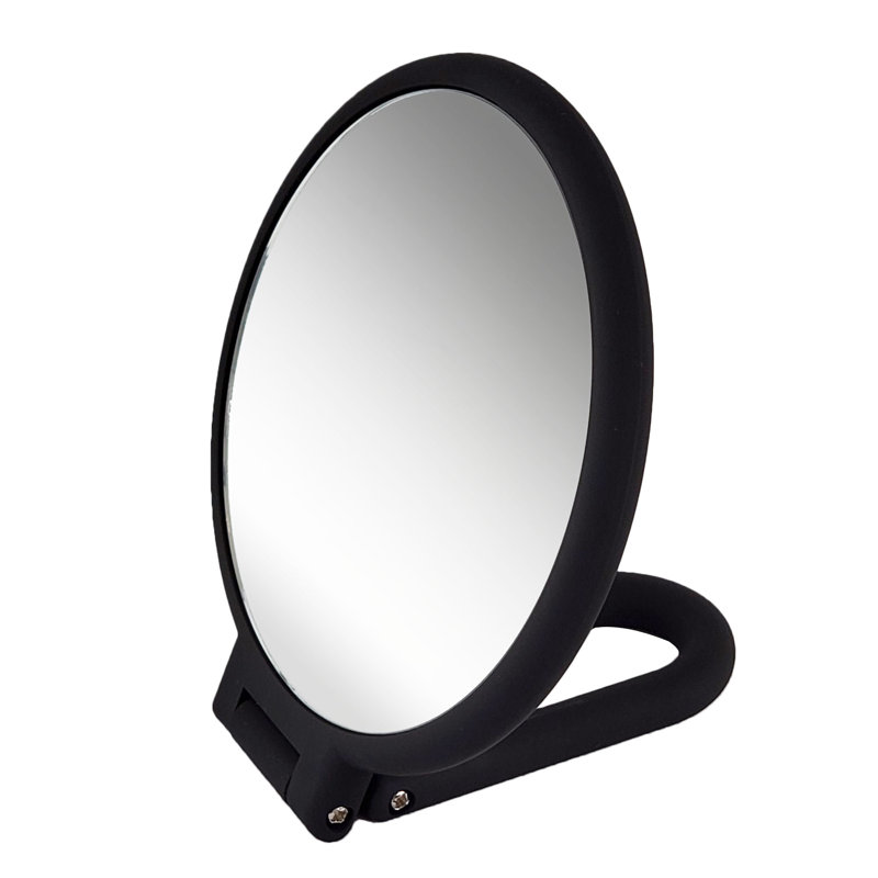 Miroir grossissant Alexavior, Noir mat