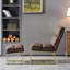 Fauteuil d'appoint avec repose-pieds en métal Endri-862096531-862096559
