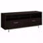 Console de télévision moderne de 60 pouces avec rangement de tiroir et compartiments ouverts, parfaite pour les salons contemporains.-250437200