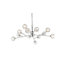 Luminaire suspendu unique à 12 lumières Akisha-1721530424