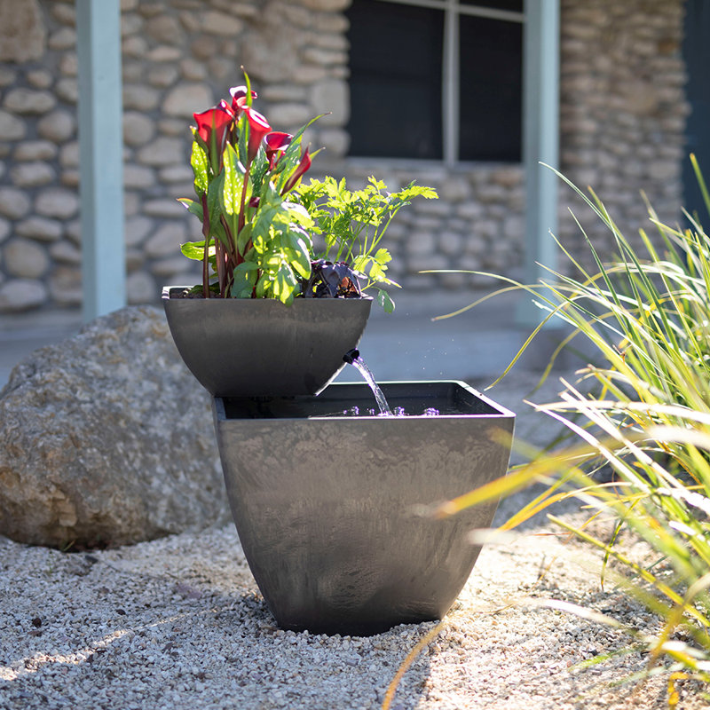 Choute Indoor Outdoor Floor Table Top Fountain
