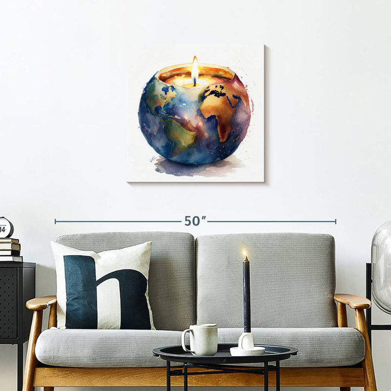 Khyia Climate Changing, 24" H x 24" W