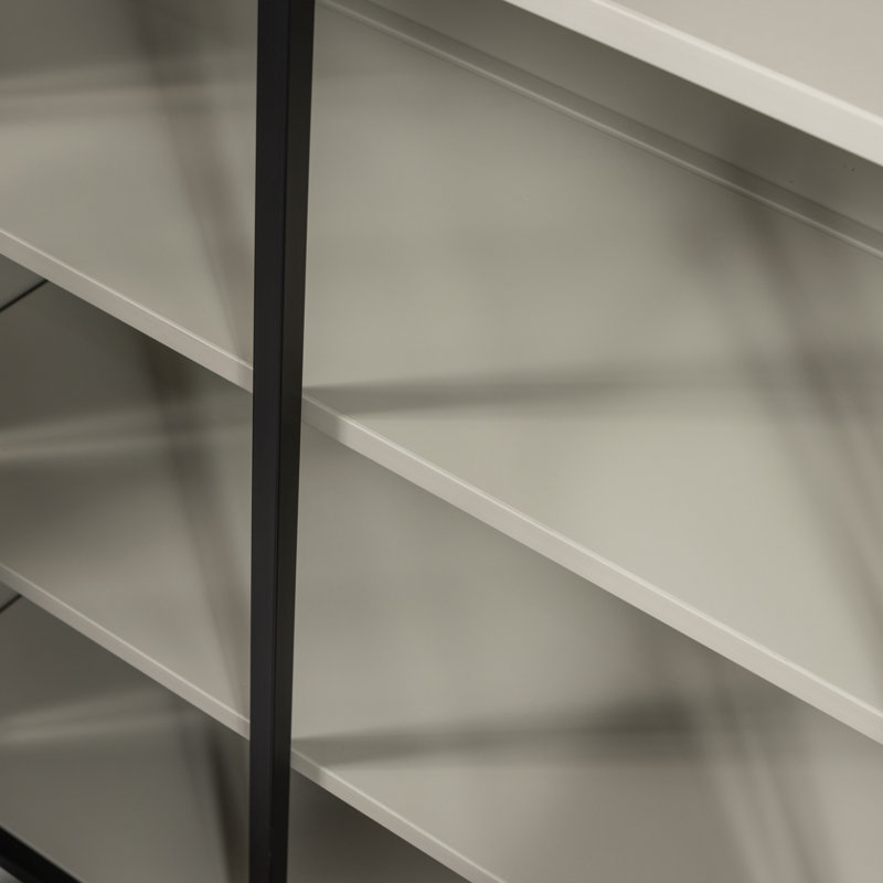 Exhibit Display Cabinet, Black