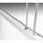 Frameless Sliding Shower Door 60" x 78", Chromed Finish, Reversible, 5/16" SGCC Tempered Clear Glass, Shatter-Resistant, Stainless Steel Hardware CONDRIS ELO-119119677