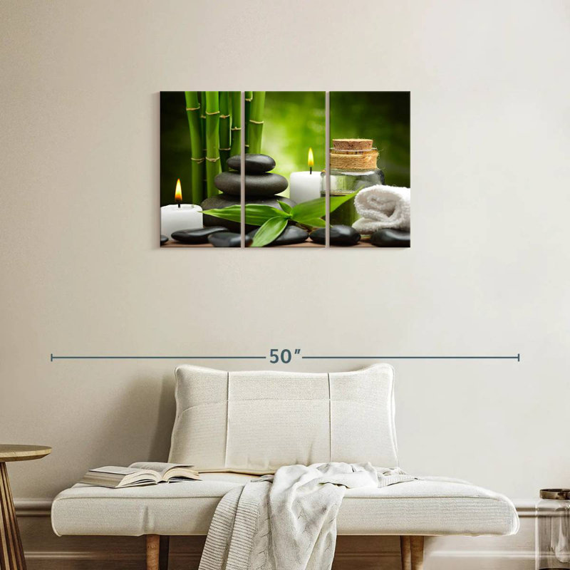 Kerrick Relaxing Bamboo Spa, 20" H x 33" W