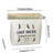 Canvas Laundry Room Organizer