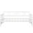 Twin Size Daybed With Trundle, Robust Wood Construction For Added Sleeping Area Trundle In White, Solid Multi-functional Space-1311604038