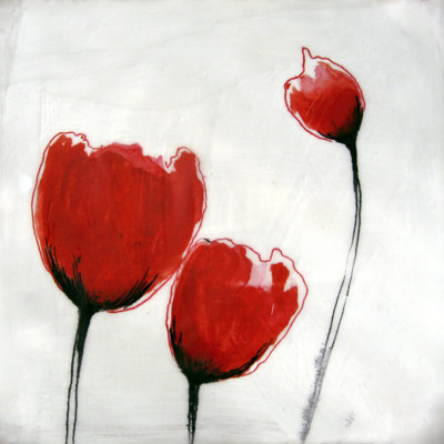 Drops VII - Wrapped Canvas Art Prints