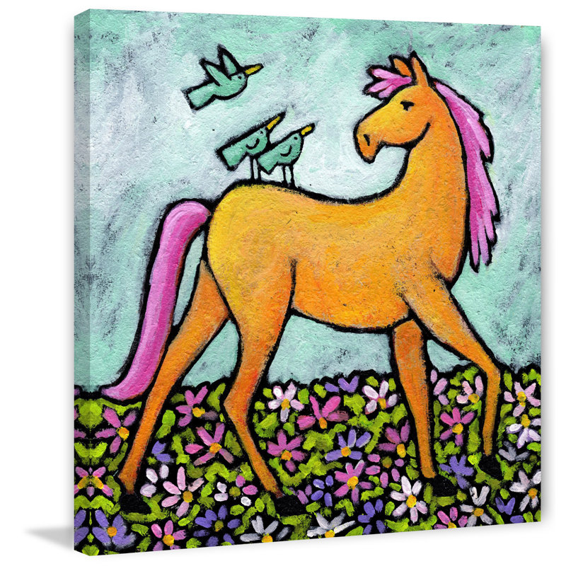 Janet Nelson - Wrapped Canvas Painting, 45cm H x 45cm W x 3.81cm D