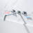 2 Handle Wall Roman Tub Faucet-87290728