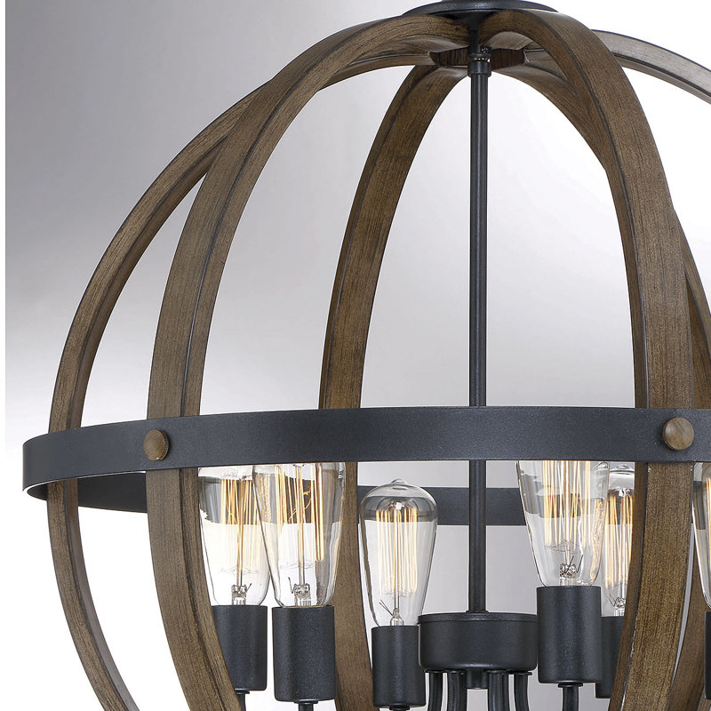 Karter 6 - Light Globe Chandelier
