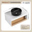Meuble-lavabo mural 30 po avec lavabo en céramique et compartiments de rangement ouverts-131427390-131427395