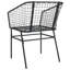 Chaises de patio 2 pièces en poly rotin-1607500300
