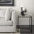 Aldren Marble Top End Table