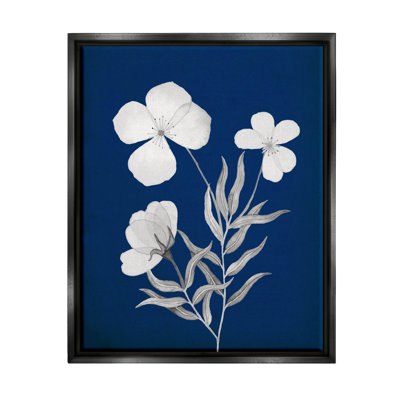 " Modern White Flower Petals " by Kourtni Gunn