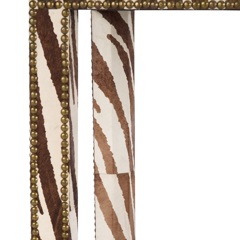 Zebra Console Table