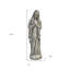 Statue extérieure 32 "en polyrésine vierge Marie
