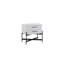 Table de chevet 2 tiroirs (USB Type C)
