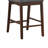 Lillis Stoddard Cotton Upholstered Ladder Back Parsons Chair in Gray