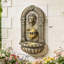 Fontaine d'extérieur, fontaine murale, cascade d'eau