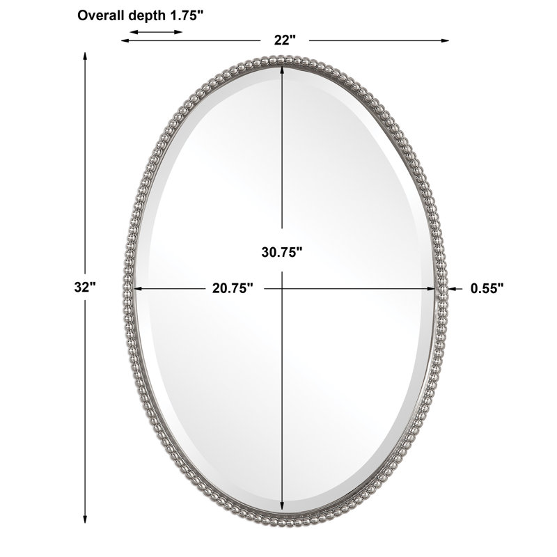 Miroir Dunigan, Nickel brossé