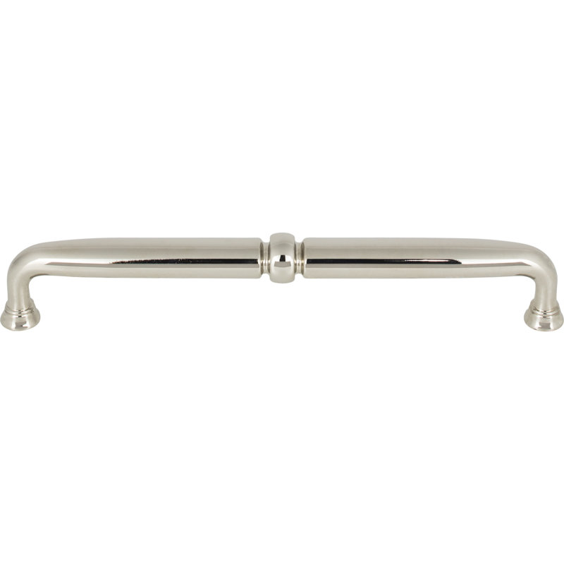 Henderson Bar pull, Polished Nickel, 7 9/16" Center to Center