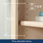 Bibliothèque standard H 72,25 po x l 27,25 po Bredevoort-1077414093