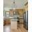 4-Light Indoor Prairie Rock Candelabra Pendant with Clear Seedy Glass Bell Shade-11801383