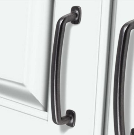 Belcastel I Bar Pull, 6 5/16", Gun Metal