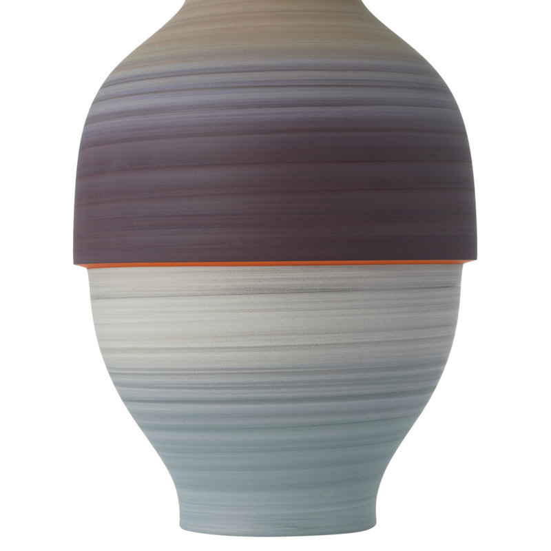 Happy 80's Handmade Ceramic / Porcelain Table Vase