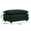 Canapé confortable en forme de U avec méridienne réversible, grand canapé modulaire modulaire en forme de U, repose-pieds double supplémentaire-1000287890
