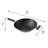 JOYCE CHEN 14 in. Non-Stick Carbon Steel Wok with Lid