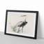 A Crane by Kono Bairei - Picture Frame Painting Print-55629251-55629249