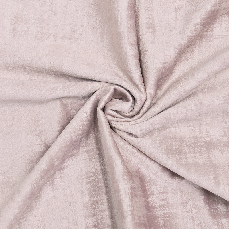 Textured Velvet Throw Pillow Cover, Softpink