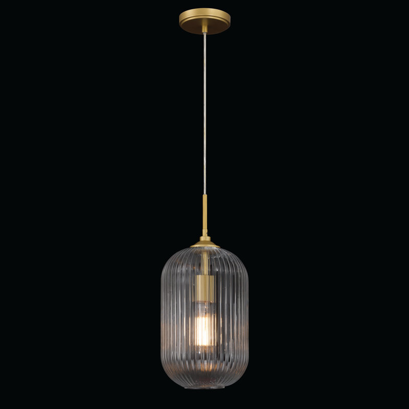 1 - Light Brass Pendant