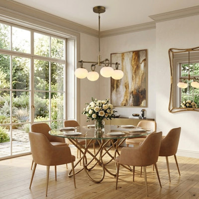 Velora 4-Light Pendant - Legacy Brass