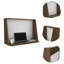 Bureau mural Afrec, tablette simple