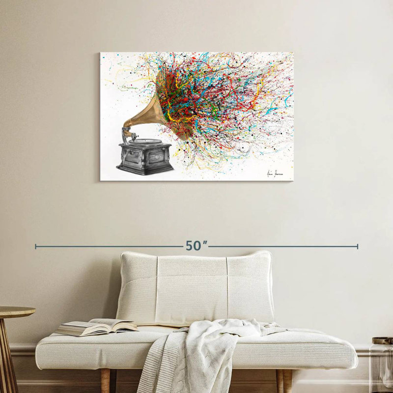 Abarca Turn It Up, 24" H x 36" W